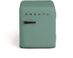 CREATE - Koelkast in retrostijl - Sage - Handvat Zwart - FRIDGE RETRO 48L — thumbnail 1
