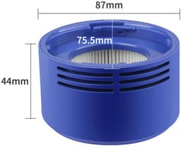4-Pack Filtervervanging - Geschikt voor Dyson V7 V8 Stofzuiger - 2 HEPA Post Filter, 2 Pre Filter, 1 Borstel - Stofzuiger Onderdeel — thumbnail 4