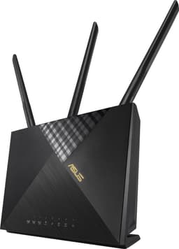 ASUS 4G-AX56 draadloze router gigabit ethernet dual-band (2,4 GHz / 5 GHz) zwart — thumbnail 1
