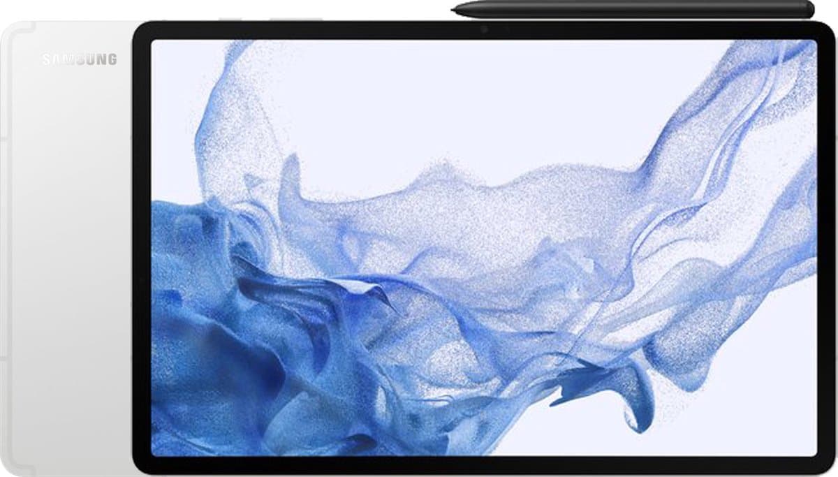 Samsung Galaxy Tab S8 - WiFi - 128GB - Silver — afbeelding 1