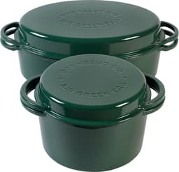 Green Dutch Oven Big Green Egg - Round 4L - Large, XL and 2XL — thumbnail 2