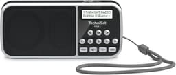 TechniSat VIOLA 3 – draagbare DAB+-radio, FM, LCD-scherm, accu, hoofdtelefoonaansluiting, USB, Aux-ingang, LED-zaklamp, favorietenlijst, klein, draagbaar, luidspreker van 1 watt RMS — thumbnail 1
