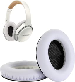 Set Oorkussens geschikt  voor Bose QuietComfort 35 ii / 35 / 25 / 15 / 2 / Soundtrue - Soundlink Around-Ear AE2 / AE2W / AE2I - Oorkussens voor koptelefoon - Ear pads headphones wit — thumbnail 1