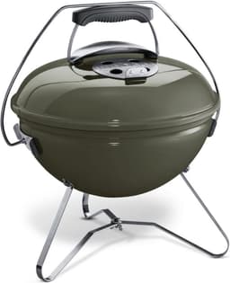 Weber Smokey Joe® Premium - Ø 37 cm Grillrooster - Houtskoolbarbecue - Smoke Grey - Tuck-N-Carry Dekselvergrendeling - Gesloten ketel voor asopvang - Ventilatierooster in deksel - Stabiel frame met 3 poten - Draagbeugel — thumbnail 1
