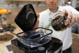 Severin KA 4810 Filter Koffiezetapparaat met bonenmaler - Glazen kan - Aromaselectie - Timerfunctie - Zwart / Rvs — thumbnail 5