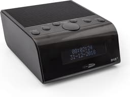 Caliber HCG011DAB  - Wekkerradio met  FM en DAB+ radio - Dual alarm - sleeptimer en snoozefunctie - Zwart — thumbnail 1