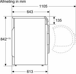 Siemens WT43N205NL - iQ300 - Wasdroger - Condensdroger — thumbnail 5