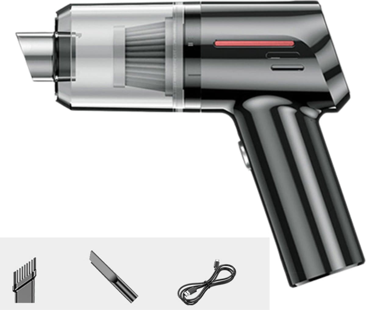 Livano Kruimeldief - Handstofzuiger - Kruimelzuiger - Car Vacuum Cleaner - Snoerloos - Draadloos - Auto Stofzuiger - Caravan - Best Verkocht - Haar — afbeelding 1