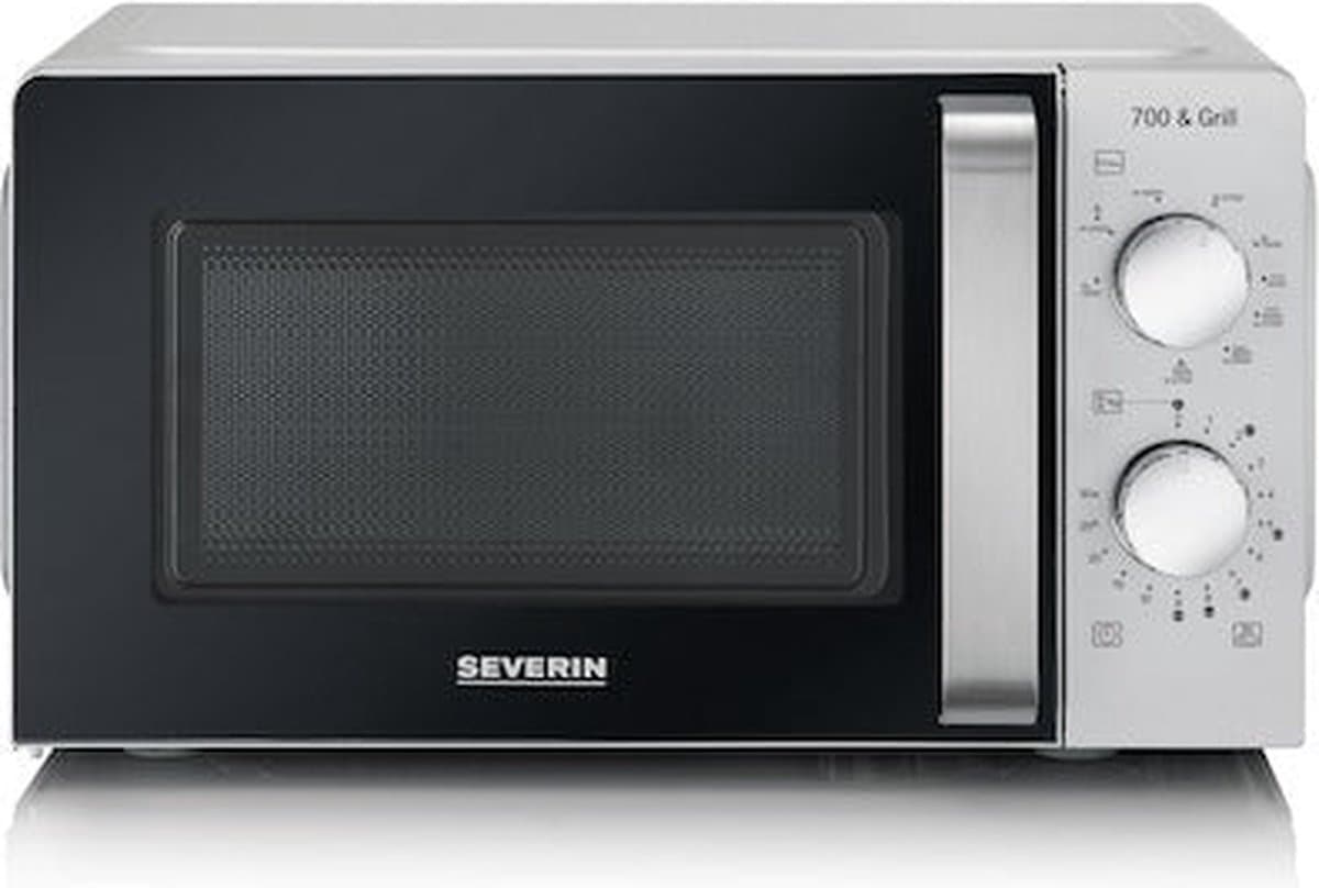 Severin MW 7780 magnetron Zwart, Zilver Grill-magnetron Aanrecht 17 l 700 W — afbeelding 1