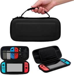Case geschikt voor Nintendo Switch - en Switch OLED - Nintendo Switch Accessoires - Beschermhoes - Switch Hoes - Compacte Hard Cover hoes — thumbnail 4