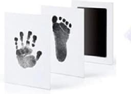 BalleenShiny baby handafdruk inkt - baby voetafdruk - afdruk inkt - hond pootafdruk -  huisdier inkt afdruk - herinnering huisdier - herinnering geboorte - pootafdruk huisdier - pootafdruk kind - pootafdruk baby - incl. Nederlandse handleiding — thumbnail 1