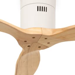 CREATE - Plafondventilator 40W silent Ø132 cm - Met Wifi - Met Afstandsbediening - 6 Snelheden - Timer - Zomer/Winter functie - Wit - WIND CALM — thumbnail 2