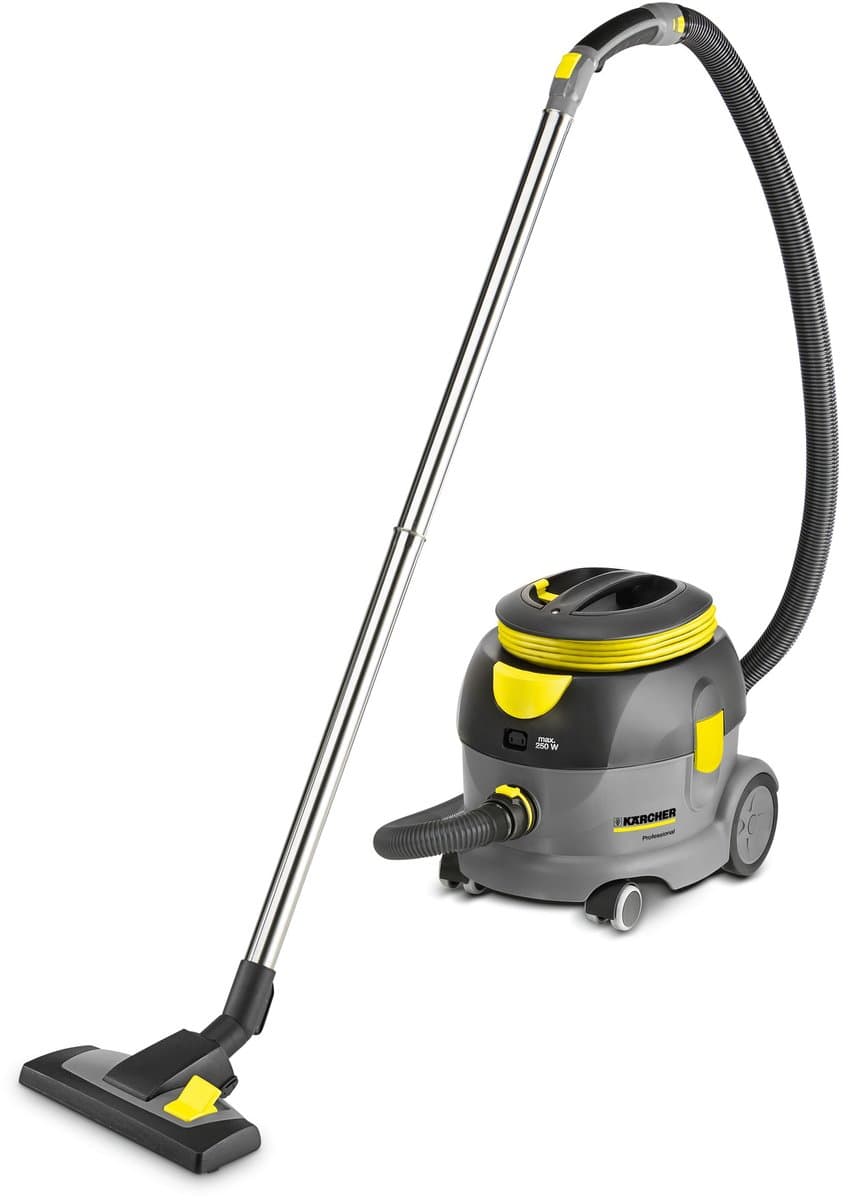 Kärcher T 12/1 Edition Trommelstofzuiger 12l 800W  Zwart, Grijs, Geel — afbeelding 1