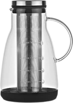 Cold Brew Koffie Maker - Slow Coffee - Borosilicaat Glas - 0.9 Liter - Uitneembare Filter — thumbnail 2