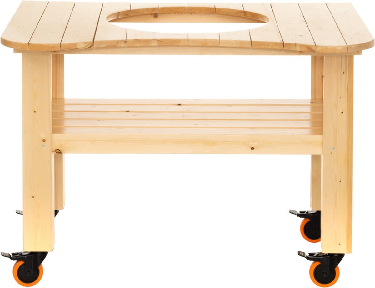 Houten grilltafel Kamado L Mustang 120x90x86cm — afbeelding 1