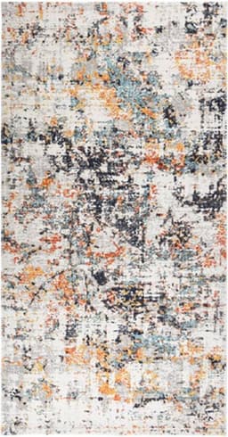 vidaXL - Buitenkleed - platgeweven - 80x150 - cm - meerkleurig — thumbnail 1