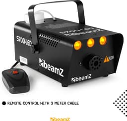 Rookmachine met Vlam effect en Rookvloeistof - BeamZ S700 - 700 Watt - Ophangbeugel — thumbnail 5