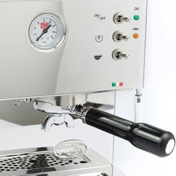 Quick Mill - Quickmill 3035 Pistonmachine / espressomachine met geïntegreerde koffiemolen en gratis Koepoort Koffie baristapakket (Baristamelk, verse koffie en ontkalkingsmiddel) — thumbnail 2