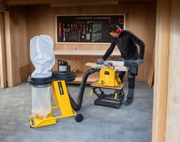 Powerplus POWX2090 Afzuiginstallatie - 550W - Verrijdbaar - Voor stof en houtsnippers — thumbnail 3