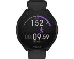 Polar Pacer - GPS Hardloophorloge - Night Black - Maten S-L