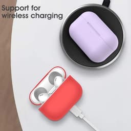 Hoesje geschikt voor Airpods Pro Hoesje - Airpods Case - Hoesje voor Airpods - Airpods Hoesje Siliconen Case - Airpods 1 Hoesje — thumbnail 3