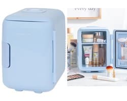 Fameilleur-mini-koelkast voor cosmetica, beauty koelkast, koelen van make-up, skincare koelkast, cosmetica koelkast met verwarming, draagbare mini-koelkast, make-up koelkast, mini-koelkast voor huidverzorging, mini-koelkast voor onderweg, mini-fridge