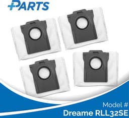 Dreame RLL32SE Stofzakken (4 Stuks, Plus.Parts® alternatief voor RDB8) — thumbnail 1