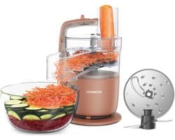 Kenwood MultiPro Go FDP22.130RD - Foodprocessor - Roze - Express Serve - Go collectie