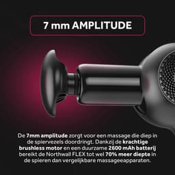 Northwall Massage Gun Mini - Northgun FLEX Massage Apparaat - Professioneel Massage Pistool — thumbnail 5