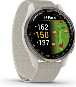 Garmin Approach S50 golf / sport horloge - ivory - 43.000 wereldwijde golfbanen — thumbnail 2