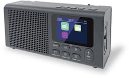 Caliber Noodradio - fm en dab+ - Radio op Batterijen - Noodpakket - Noodradio - Werkt op Batterijen en Netstroom - lcd scherm - Wekkerfunctie - 10 Presets (HPG318DAB) — thumbnail 1