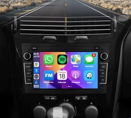 Autoradio 2/32GB met Carplay en Android auto | Geschikt voor Opel Astra H, Corsa D, Vectra C, Combo, Antara, Zafira, Meriva, Vivaro, Tigra 2001-2013 | Radio scherm met Navigatie | 2001 2002 2003 2004 2005 2006 2007 2008 2009 2010 2011 2012 | Zwart — thumbnail 1