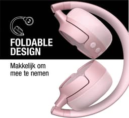 FRESH 'N REBEL - Code Fuse - On-ear Draadloze hoofdtelefoon Pastel Pink — thumbnail 5