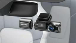AZDome M770 Pro 3CH 4K Wifi Gps dashcam voor auto met interieur camera - 4K + 2x Full HD resolutie - Night vision - Parkeerbeveiliging - 64gb Micro SD kaart - 3,0 inch LCD scherm - 170 + 140 + 140 graden kijkhoek - Nachtzicht — thumbnail 4
