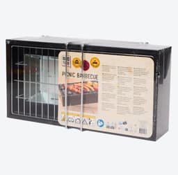 Provento | Picknick BBQ | Compact en Draagbaar | Zomer Barbeque | Voor Extra Gezelligheid | Geschikt voor Onderweg, Park, Tuin, Balkon, op Tafel — thumbnail 2
