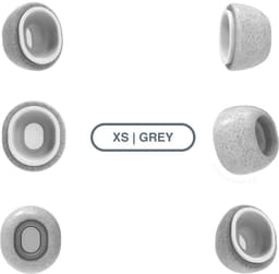 Foam eartips geschikt voor Airpods Pro (2) - Extra Small - zwart - zachte memory foam opzet oortjes - foamigo® — thumbnail 4
