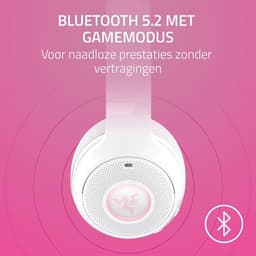 RAZER Kraken BT Kitty Edition V2 Over-ear Draadloze gaming-headset met Ruisonderdrukking Wit — thumbnail 3