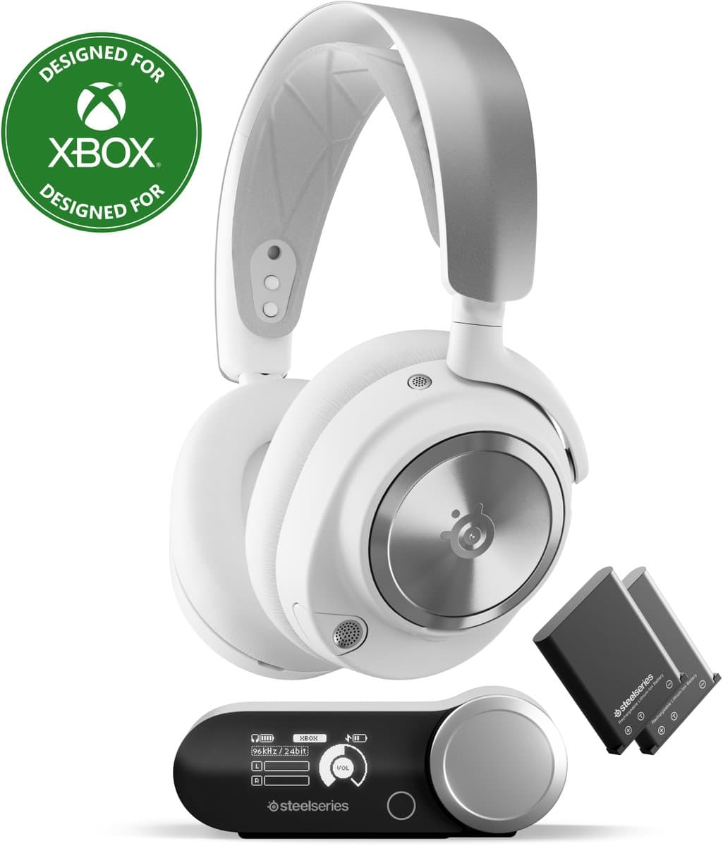 SteelSeries Arctis Nova Pro X - Draadloze Gaming Headset - Wit — afbeelding 1