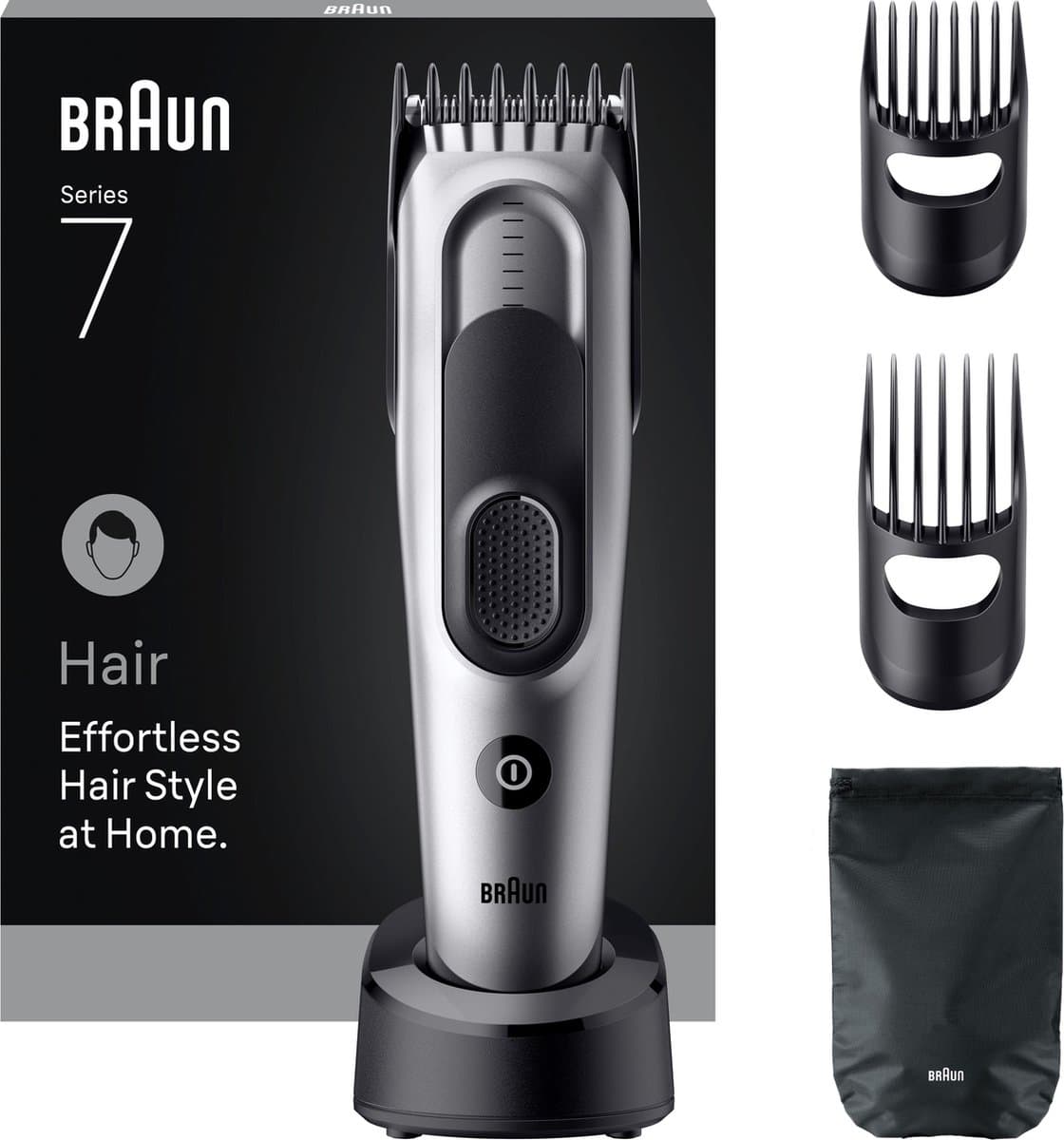 BRAUN HC 7590 Tondeuse Grijs — afbeelding 1