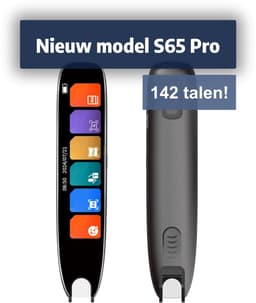 Aipen Vertaalcomputer - Vertaal Apparaat - Vertaalpen - 142 Talen - Slimme Vertaler - Smart Scanner Translator - Ai Vertaal Apparaat - Spraak Vertaal Functie - Voorleespen - Zakelijk Woordenboek - Met Lcd-Scherm - Draagbare Vertaler - Zwart — thumbnail 3