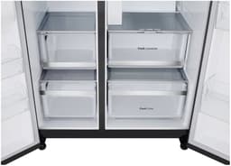 LG  GSLE81PYBD -  Amerikaanse koelkast - breedte 91.3 cm - hoogte 179 cm - inhoud 628 l - NoFrost — thumbnail 4