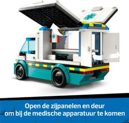 LEGO City - Ambulance Constructiespeelgoed — thumbnail 2