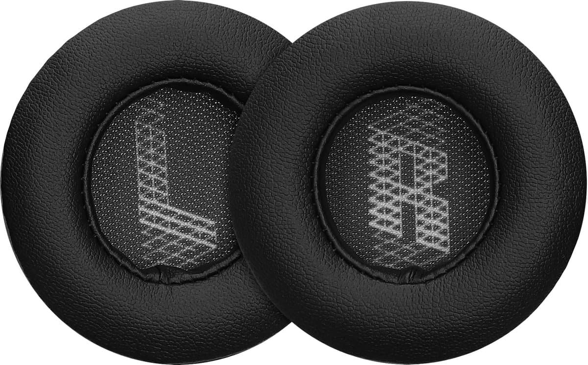 kwmobile 2x oorkussens geschikt voor JBL LIVE 460NC / LIVE400BT - Earpads voor koptelefoon in zwart — afbeelding 1