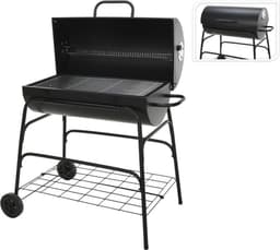 Bbq Verrijdbare Houtskoolbarbecue - Cilinder - 77 X H100Cm — thumbnail 1