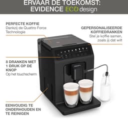 Krups Evidence EA897B - Volautomatische espressomachine - Zwart — thumbnail 5