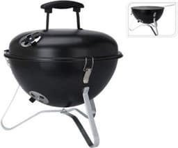 BBQ bolvorm 37 cm, zwart — thumbnail 3