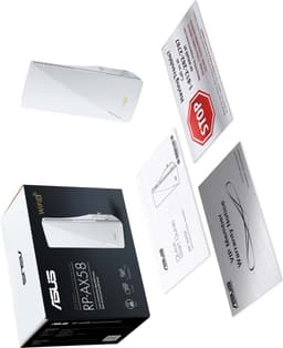 ASUS RP-AX58 netwerkzender wit 10, 100, 1000 Mbit/s — thumbnail 4