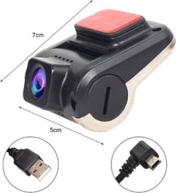 Dashcam voor auto - Dashboard camera - Voorcamera Auto - USB ADAS DVR - FULL HD 1080P — thumbnail 4