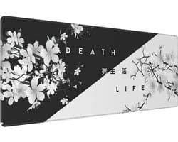 [Muismat][Gaming] - [Gaming Muismatten] - [Death/Life] - [Zwart/Wit]