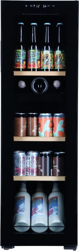 Bierkoelkast Portland - vol glazen deur - 72 flessen - Koelkast horeca - Bier koelkast voor Thuis - Flessenkoelkast- Drank koelkast - Bierkast — thumbnail 1